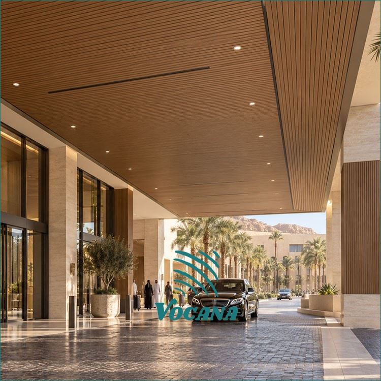 Modular WPC Ceiling For Convention Centers | Vocana factory