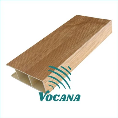 पर्यावरण के अनुकूल लकड़ी के अनाज WPC छत फिलीपींस